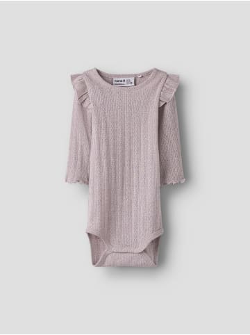 name it Strampler in Lilac Marble