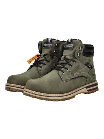 DOCKERS Stiefelette in Olive
