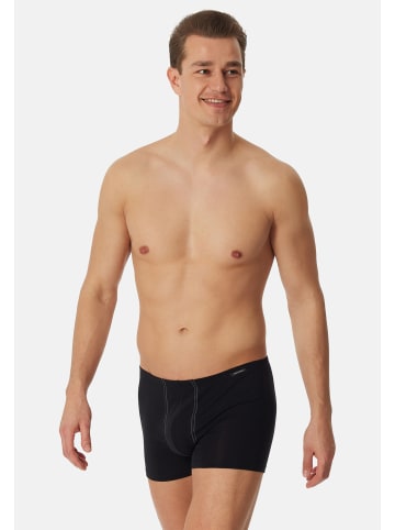 Schiesser Retro Short / Pant Cotton Essentials in Schwarz