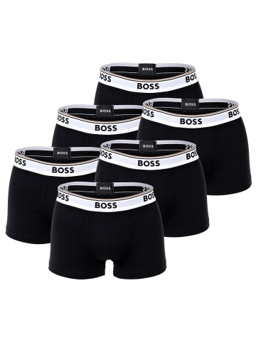 BOSS Boxershort 6er Pack in Schwarz/Weiß