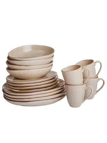 Butlers Geschirr-Set FINCA 16-teilig in Beige