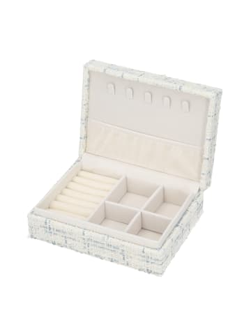 NAEMI Women Jewelry Box in Light Grey Blue