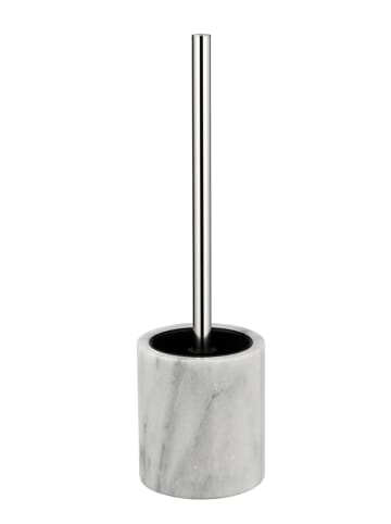 Wenko WC-Garnitur Onyx Marmor, WC-Garnitur Onyx, WC-Garnitur Mod. Onyx in Weiß