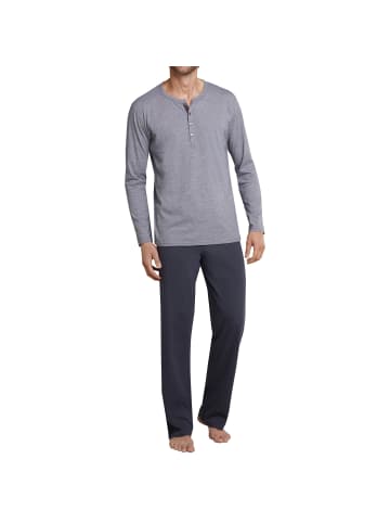 Schiesser Pyjama in Grau