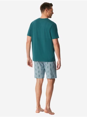 Schiesser Pyjama 955 in grün