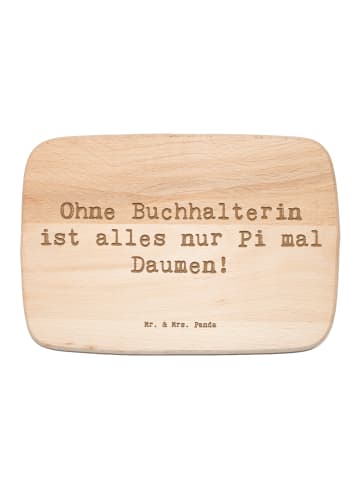 Mr. & Mrs. Panda Schneidebrett Holz Spruch Buchhalterin Liebe mi... in Transparent