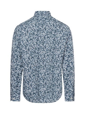 Marc O'Polo Hemd in petrol ecru - 0001