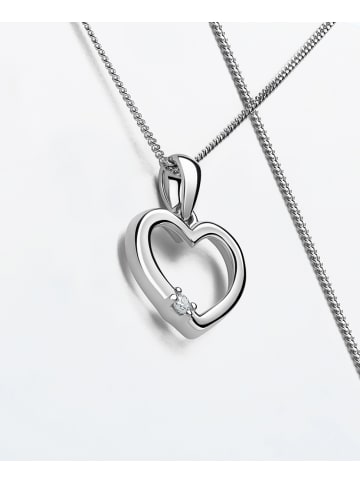 Diamant L'éternel Halskette aus 375 Weißgold mit Diamant