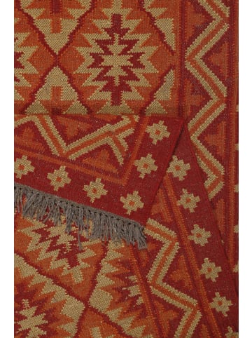 Green Looop Teppich "Clare" in Rost Rot
