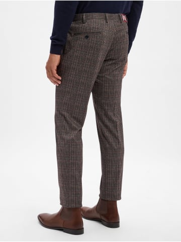 Finshley & Harding London Baukasten-Hose Hoxdon in braun marine - 0001