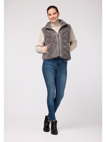 SURI FREY Fellweste SFY Freyday in grey 800