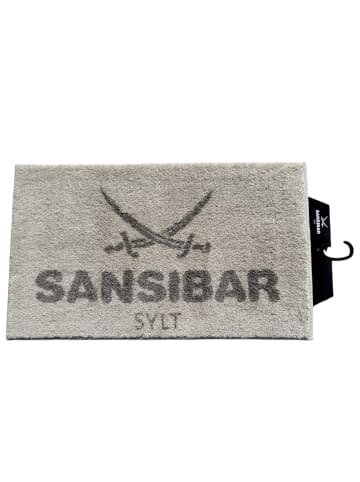 Sansibar Badteppich Classic in Sand/Taupe