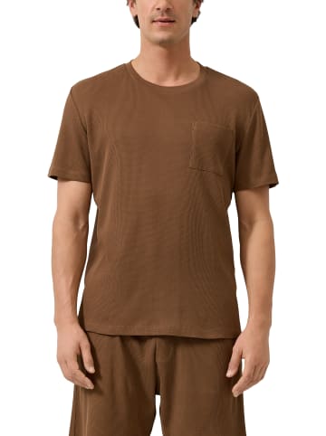 s.Oliver T-Shirt in braun