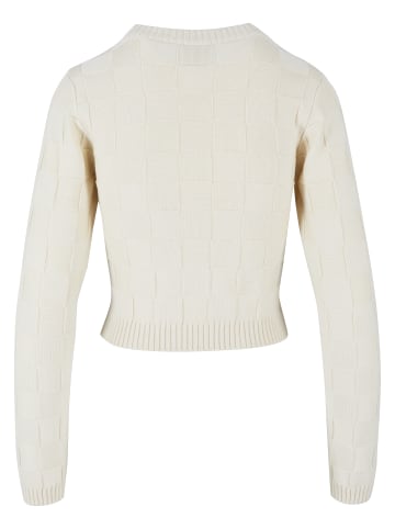Urban Classics Urban Classics Damen Ladies Check Knit Sweater in sand