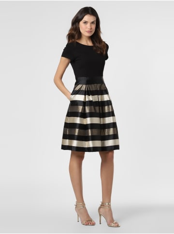Marie Lund Abendkleid in schwarz gold - 0001