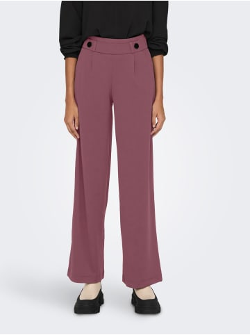 JACQUELINE de YONG Marlene Hose Schlupf Stoffhose GEGGO New Long Culotte Flare Pants in Braun-3