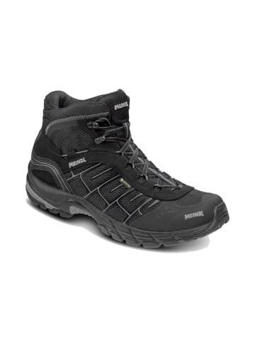 MEINDL SHOES "Quebec Mid GTX" in Schwarz/Silber