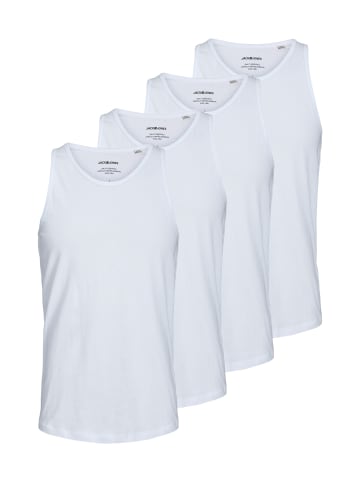 Jack & Jones Unterhemd / Tanktop Jacbasic in Weiß