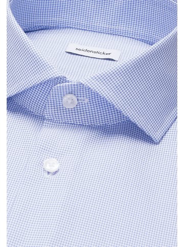 Seidensticker Business Hemd Slim in Mittelblau