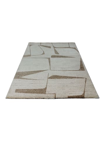 Vivorum Wohnzimmer Teppich – Napoli 535 in creme - rechteckig