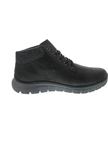 rieker Schnürstiefelette Schwarz
