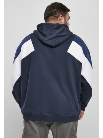 Urban Classics Kapuzenpullover in midnightnavy/white/darkblue