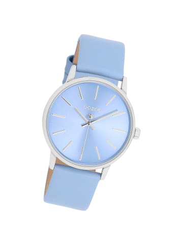 Oozoo Analog-Armbanduhr Oozoo Timepieces hellblau mittel (ca. 36mm)