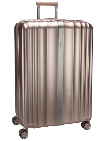 travelite Trolley Paros 4W Trolley L in Cappuccino
