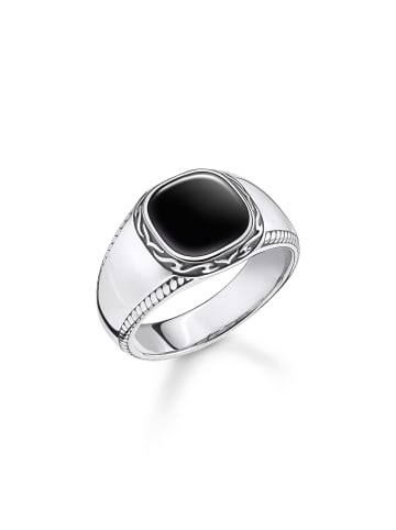 Thomas Sabo Ring Schwarz in silber, schwarz
