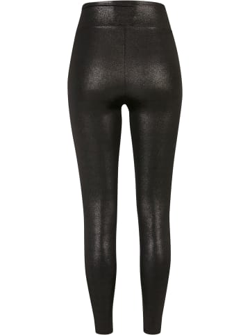 Urban Classics Urban Classics Damen Ladies High Waist Glamour Leggings in sparklingblack