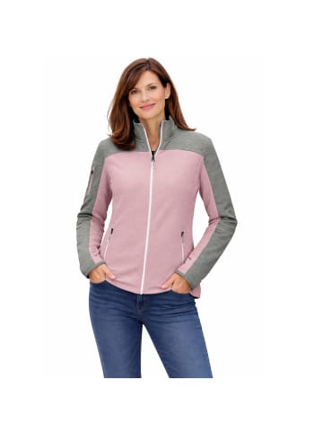 Killtec Powerstretchjacke mit verschliebaren Taschen in Rosa