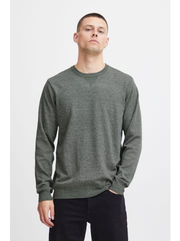BLEND Sweatshirt BHBruton pullover 20715850 melierter Strickpullover in Grün