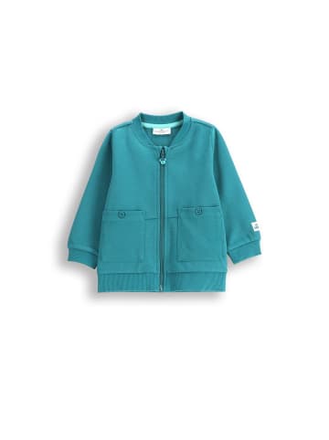 Coccodrillo Reißverschlussjacke in türkis