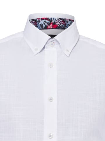 Bugatti Freizeithemd in weiß