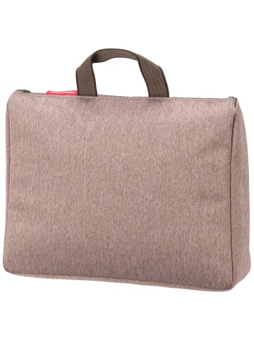 Reisenthel Kulturbeutel Toiletbag XL in Herringbone Mokka