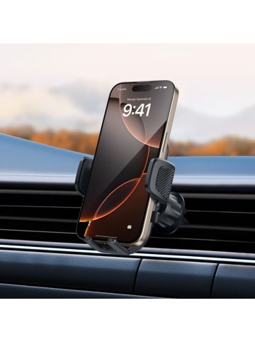 TechProtect Tech-Protect V8 Autohalterung für Armaturenbrett, Windschutzscheibe in Schwarz