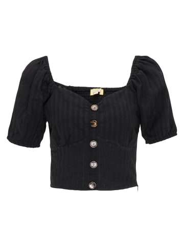 myMo Bluse in Schwarz