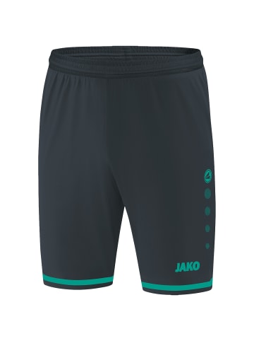 Jako Trainingsshorts Striker 2.0 in anthrazit / türkis