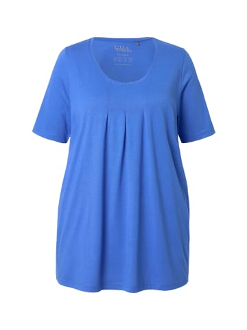 Ulla Popken Shirt in pfauenblau