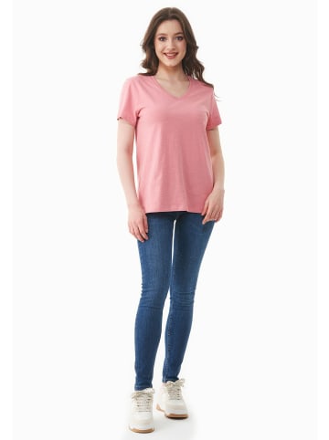 Organication T-Shirt "WCASUAL002" in Flamingopink