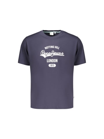 Pepe Jeans Blau Herren T-Shirt aus Baumwolle
