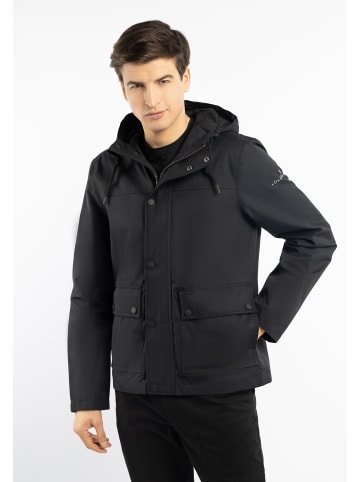 DreiMaster Klassik Regenjacke in Schwarz