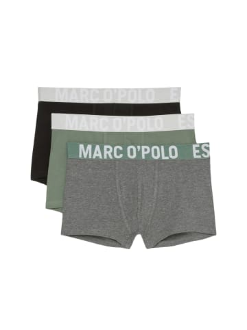 Marc O´Polo Bodywear Hipster Short / Pant Essentials in Schwarz / Grau / Grün