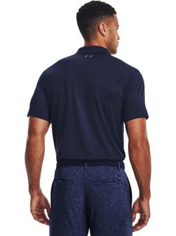 Under Armour Polo "UA Performance 3.0 Poloshirt" in Blau