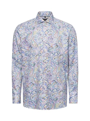 Finshley & Harding Freizeithemd in weiß mehrfarbig