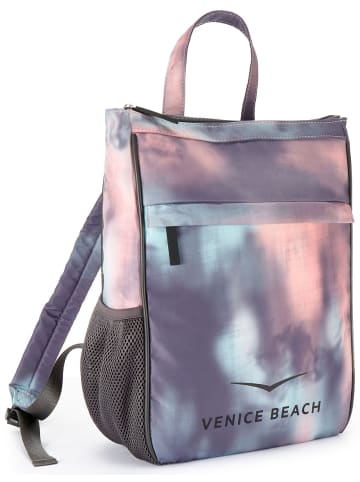 Venice Beach Rucksack in rosé/blau/grau