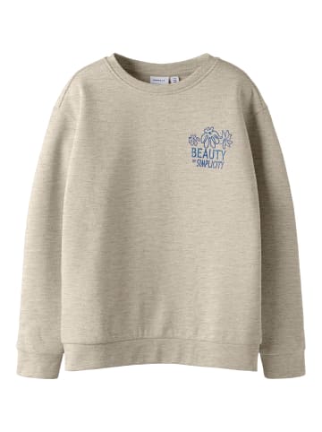 name it Sweatshirt in Peyote Melange