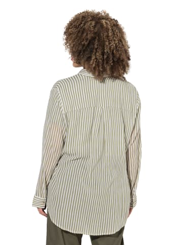 Ulla Popken Hemdbluse in hellkhaki