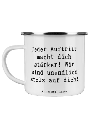 Mr. & Mrs. Panda Emaille Becher Spruch Vokale musikalische Auftr... in Weiß