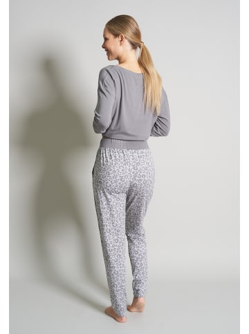 Tom Tailor Lange-Hose Victoria in grau-mittel-Allover